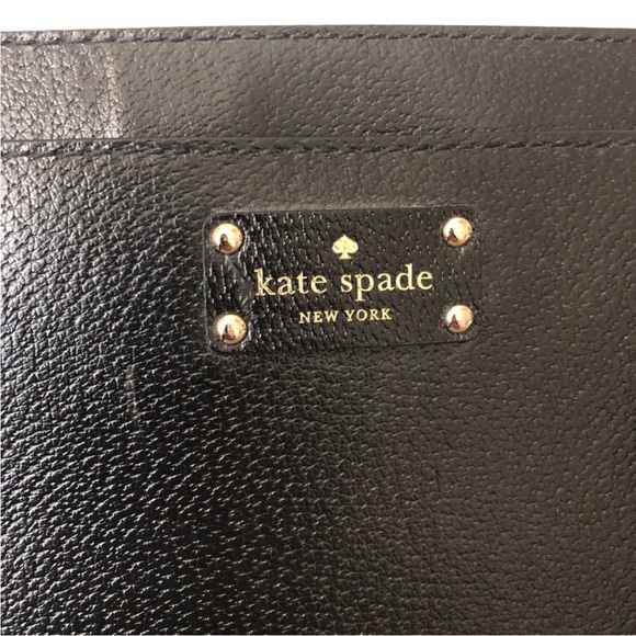 Kate Spade Large Black Textured Tote - Picture 2 of 6